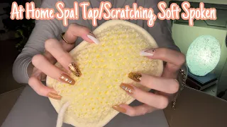 ASMR * At Home Spa Theme! * Fast Tapping, Scratching & More! * Soft Spoken * ASMRVilla