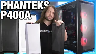 Phanteks P400A Digital Case Review: High Airflow Mesh & Panel Testing