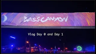 Bass Canyon 2021 | Vlog Day 0 and 1 | Camp Check In, Pre-Party, Stages, Day 1 Festivities