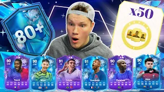 50X 80+ PLAYER PICKS! TEAM 2 FANTASY PLAYERS! INSANE CARD PACKED!  FC 24