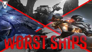 The Worst Ships of Star Citizen