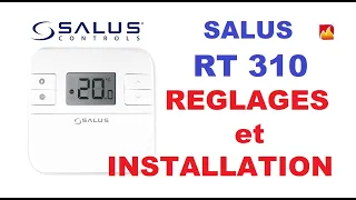 How to connect and program a Salus room thermostat: the RT310?