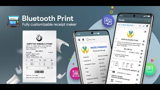 Print Fully Customized Receipt using Free App