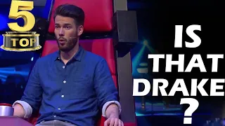 TOP 5 DRAKE COVERS ON THE VOICE | BEST AUDITIONS