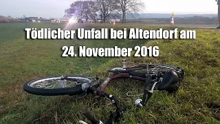Tödlicher Unfall bei Altendorf am 24. November 2016