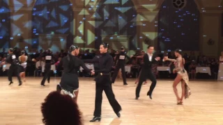 WDC Disney Paris - Austin and Nino - Cha Cha Amateur 2016