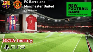 New Football Game Online Performance Test (PES 2022 PS5 Test)