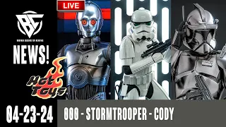 Hot Toys Starwars - 000 - Stormtrooper & Death Star Base - Commander Cody