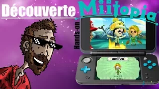 A LA DECOUVERTE DE MIITOPIA 3DS - HANDS ON (première) | NEW 2DS XL !