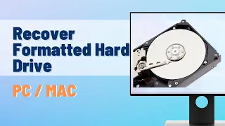 [2024] how to recover files from formatted hard drive｜Two ways