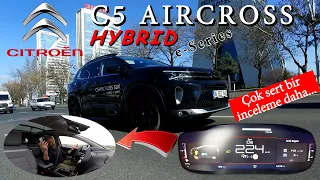 Citroen C5 Aircross 1.2 Hybrid e-DCS6 / Limitlerde Bir İnceleme ve Test Sürüşü