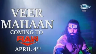 ¡POR FÍN! La Llegada de Veer Mahan tiene Fecha - WWE Raw Español Latino: 21/03/2022