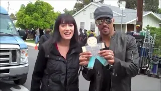 On set w/ Paget Brewster & Shemar Moore | Criminal Minds BTS