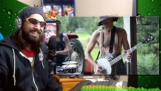 STEVE 'n' SEAGULLS - AC/DC Cover Reaction - Thunderstruck!!!