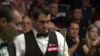 Snooker 2015 O'Sullivan Ronnie O'Sullivan vs Matthew Stevens in World Snooker Championship