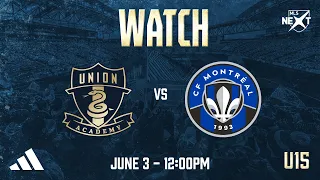 Union Academy U15 vs CF Montreal [6.3.23]