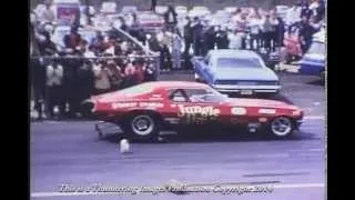 Funny Car Drag Racing in the 1970's from Atco Dragway