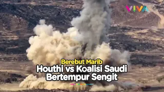 Pertempuran Sengit, Baku Tembak Houthi dan Koalisi Saudi Pecah!