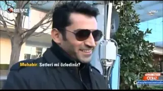 Kenan İmirzalıoğlu , Sinem Kobal'ın Setini Ziyaret Etti ?