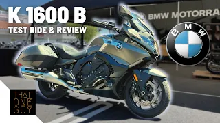 2022 BMW K 1600 B Test Ride and Review | BMW Demo at A&S Motorcycles