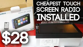 Installing the CHEAPEST Touch Screen Radio! | $28 eBay or Amazon Head Unit | 2023