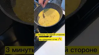 ПП завтрак за 10 минут! Ну очень вкусно🍳🤤 #еда #вкуснаяеда #вкусно #овсяноблин #завтрак