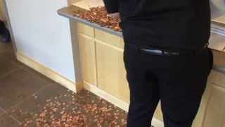 Paying A $400 Traffic Ticket With Pennies