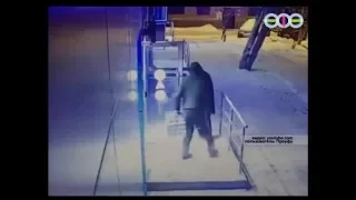 Дерзкое ограбление банкомата