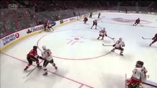 Kyle Turris Goal - Calgary Flames v Ottawa Senators