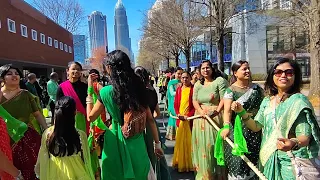 | America | Me | Rath Yatra |&| Saint Patrick's Day | Parade | uptown Charlotte NC | Hare Krishna🙏🌹