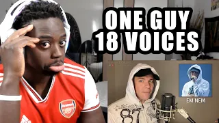 ONE GUY, 18 VOICES! Post Malone, Britney Spears, Harry Styles & MORE (REACTION)