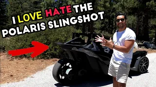 THE POLARIS SLINGSHOT IS BETTER THAN I EXPECTED | Full review + canyon run + burnouts