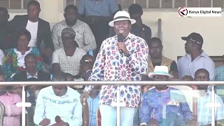 'WACHANA NA MATIANG'I KABISA!' Eugene Wamalwa warns President Ruto!!