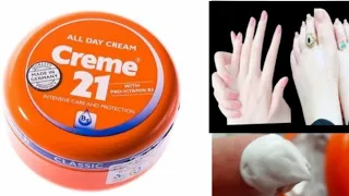 creme 21 review / best cream for dry skin / All day cream with pro-vitamin B5