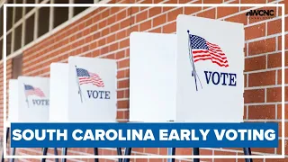 Early voting starts this week in South Carolina
