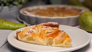 The pear dessert that melts in the mouth! / Quick recipe / It's shocking how simple 😋 👌🔝