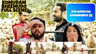 RRR- KOMURAM BHEEMUDO FULL SCENE REACTION | Jr NTR Emotional Performance | Jr NTR, Ram Charan |