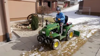 John Deere - Bez reťazí to šmýka 29.2.2020