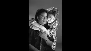 JERMAINE JACKSON & PIA ZADORA  " When the rain begins to fall " 1984 ( music international )