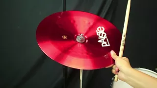 Paiste 16" Color Sound 900 Red China