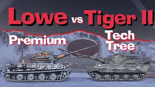 WOT Blitz Face Off || Tiger II vs Löwe