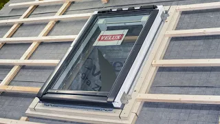 Minutový návod na montáž střešního okna VELUX GLL