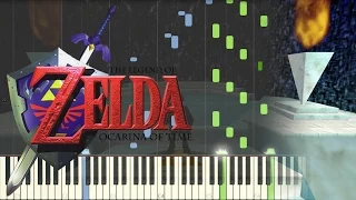 The Legend of Zelda - Great Fairy's Fountain - Piano (Synthesia)
