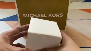 HOW TO SPOT AUTHENTIC/ORIGINAL MICHAEL KORS WATCH MK8445 (UNBOXING)