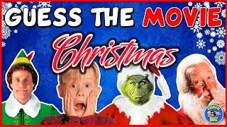 Guess the "CHRISTMAS MOVIE BY THE SCENE" QUIZ! 🎄| CHALLENGE/ TRIVIA