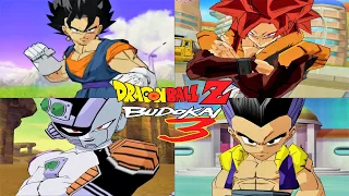 Dragon Ball Z: Budokai 3 - All Transformations & Fusions (4K 60FPS)
