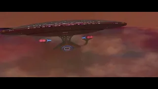 Star Trek 2009 Saturn rise scene Re-make with Enterprise-D