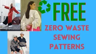 Top 10 Free Zero Waste Sewing Patterns || Frugal Friday