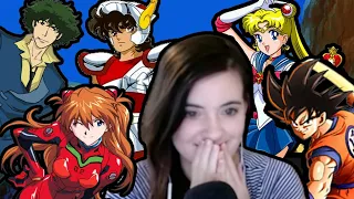 FIRST TIME Ever Reacting to Classic Anime Intros