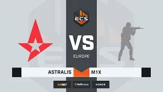 [RU] Astralis vs m1x | Map 2: Inferno | ECS Season 8 Europe